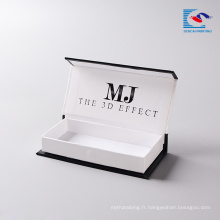 Alibaba cils fabricant vison cils en gros personnalisé emballage carton avec propre logo pour vison visons 3d vison